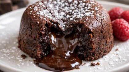 Fondant au chocolat facile