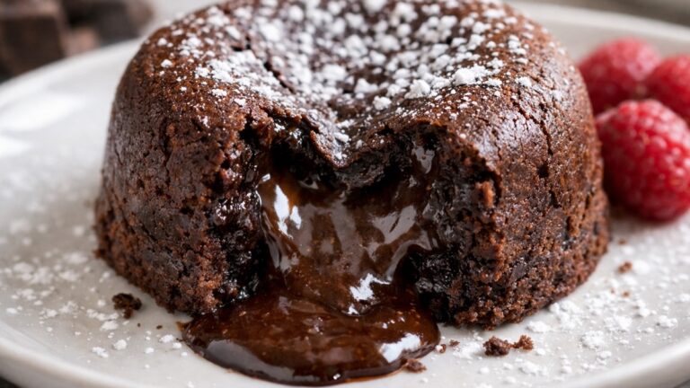 Fondant au chocolat facile